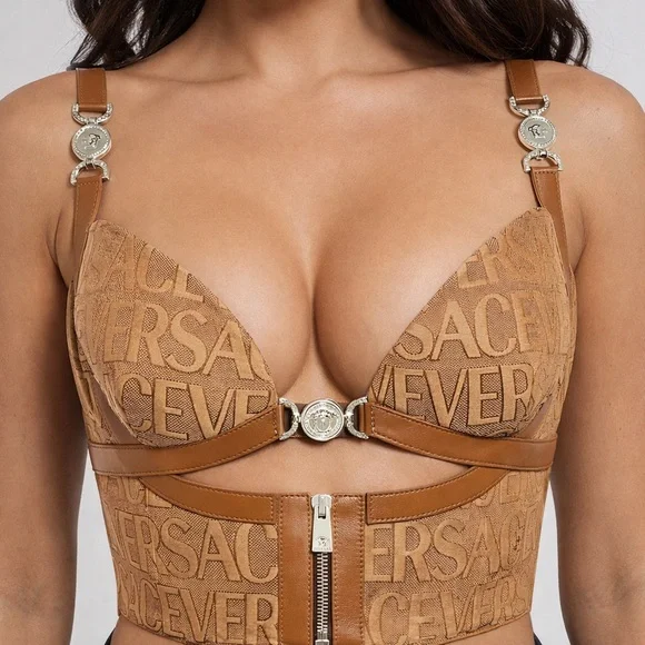 VERSACE BODICE TOP WITH ALLOVER LOGO
Style ID - Picture 6 of 16